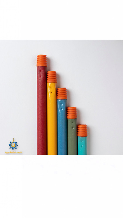 خرید دسته تی فلزی رزوه پلاستیک ۱۲۰ سانت