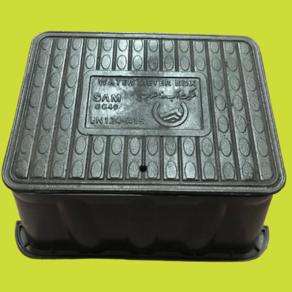 حوضچه کنتور ۴۰*۳۰ (پلیمری - چدن) سام با گارانتی مادام العمر