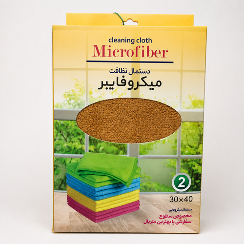 خرید دستمال نظافت میکروفایبر بدنه خودرو با جذب بالا ، بدون پرز و ضد خط و خش