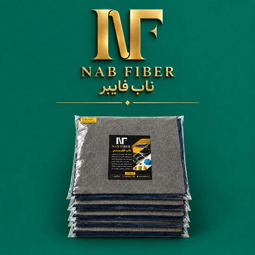 دستمال نظافت میکروفایبر ناب فایبر - بسته ۱۲ عددی